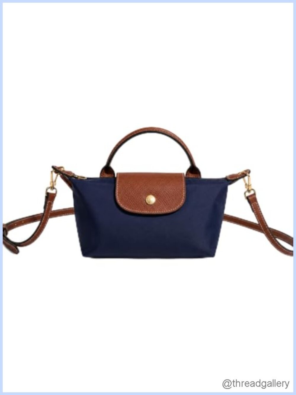 Mini Crossbody Bag with Adjustable Strap and Top Handle
